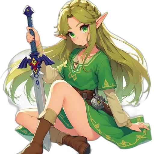 staff, sword, weapon, dress transparent PNG cut-out