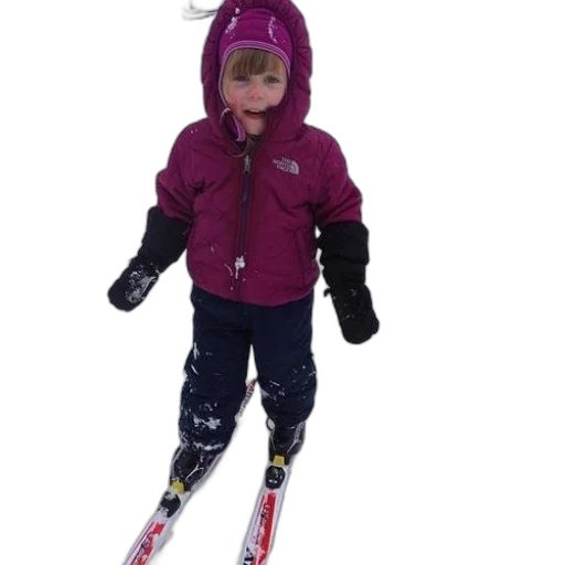staff, child, pink, jacket transparent PNG cut-out
