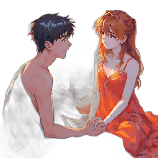 dress, anime, pixel art, concept art transparent PNG cut-out
