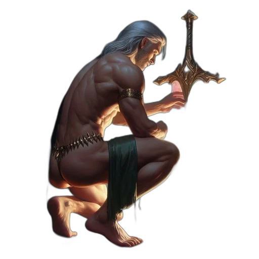 sword, weapon, staff, jewelry transparent PNG cut-out