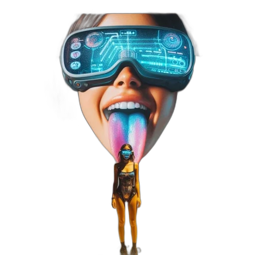robot, mask, face, staff transparent PNG cut-out