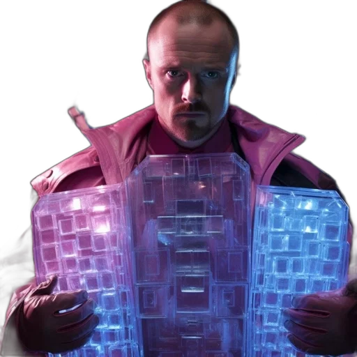 jacket, robot, face, creature transparent PNG cut-out