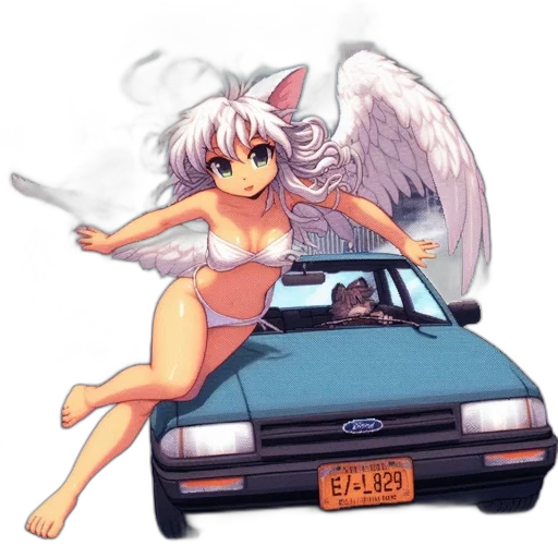 car, animal, weapon, dragon transparent PNG cut-out