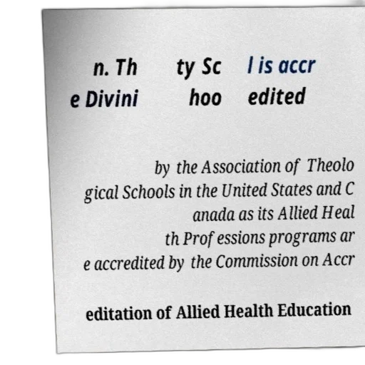 divinity, school, accredited, association transparent PNG cut-out