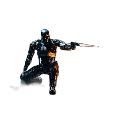 weapon, sword, staff, robot transparent PNG cut-out