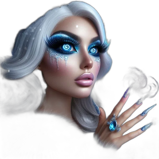 face, jewelry, mask, fantasy art transparent PNG cut-out