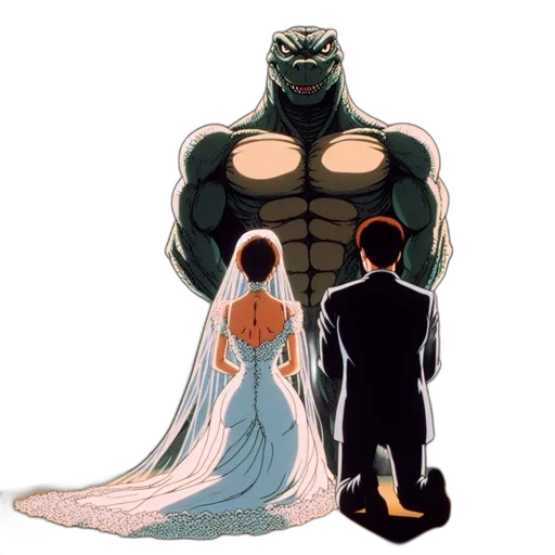 dress, comic book art, concept art, pixel art transparent PNG cut-out