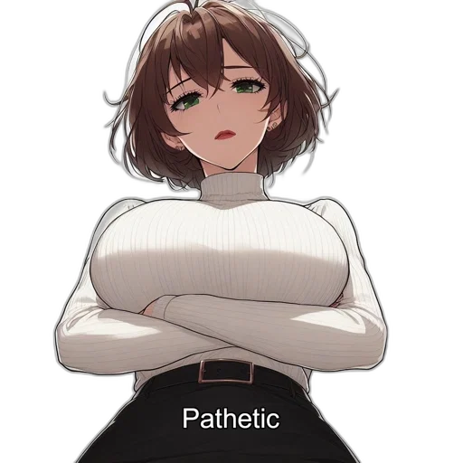 dress, jacket, staff, face transparent PNG cut-out