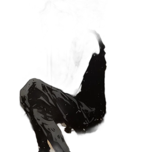 mask, jacket, creature, shoes transparent PNG cut-out