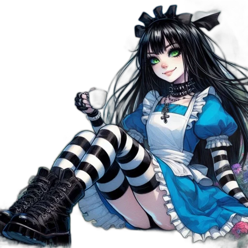 dress, staff, animal, creature transparent PNG cut-out