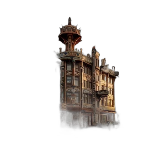 building, crown, furniture, staff transparent PNG cut-out
