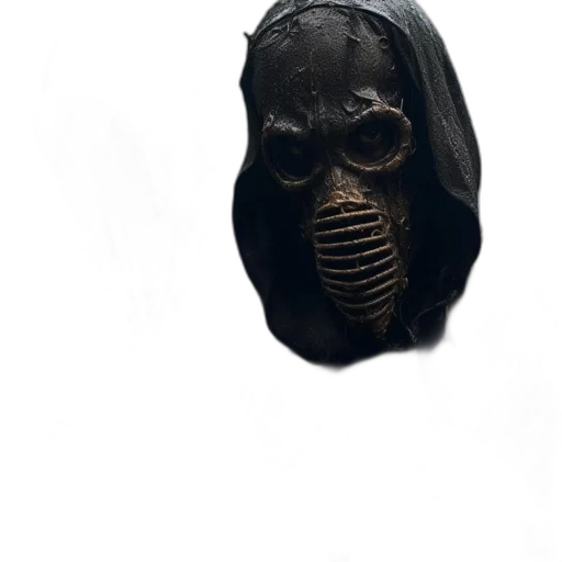 mask, face, creature, staff transparent PNG cut-out