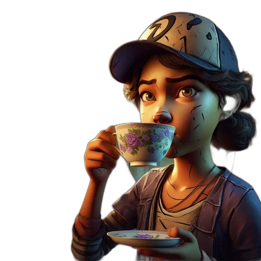 face, hat, food, weapon transparent PNG cut-out