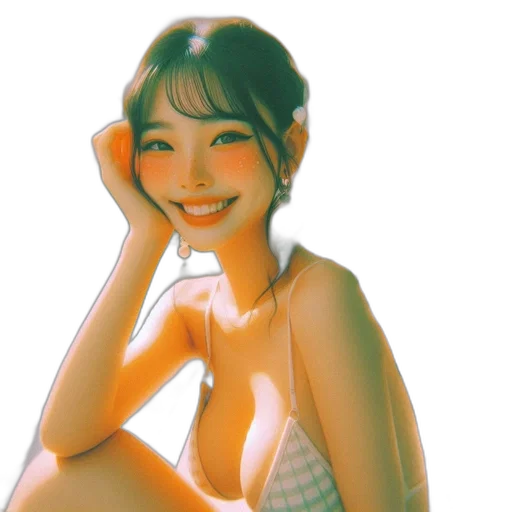 dress, creature, robot, photorealistic transparent PNG cut-out
