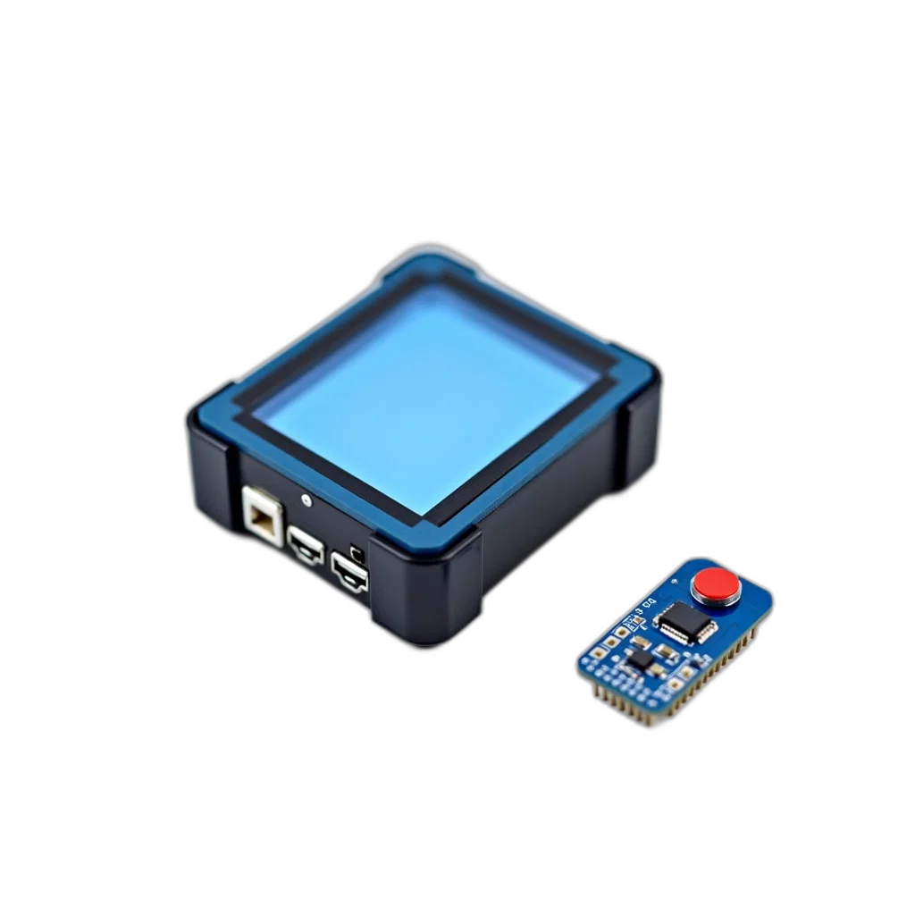 3d render, pixel art, blue, small transparent PNG cut-out