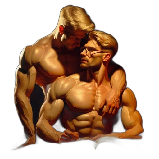concept art, photorealistic, oil painting, fantasy art transparent PNG cut-out