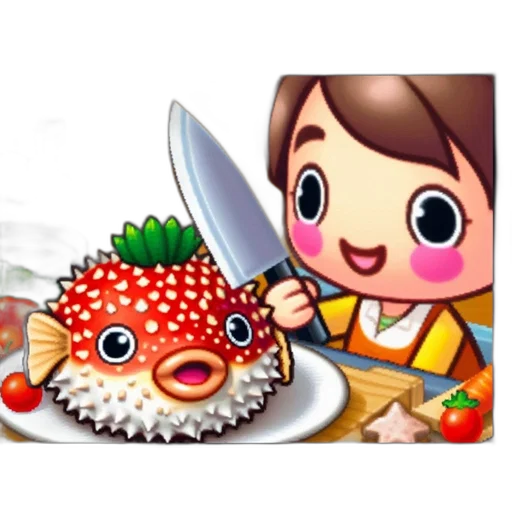 food, creature, weapon, staff transparent PNG cut-out