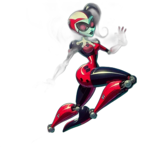 robot, mask, staff, weapon transparent PNG cut-out