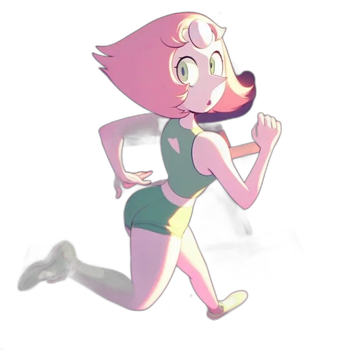 creature, dress, staff, mask transparent PNG cut-out