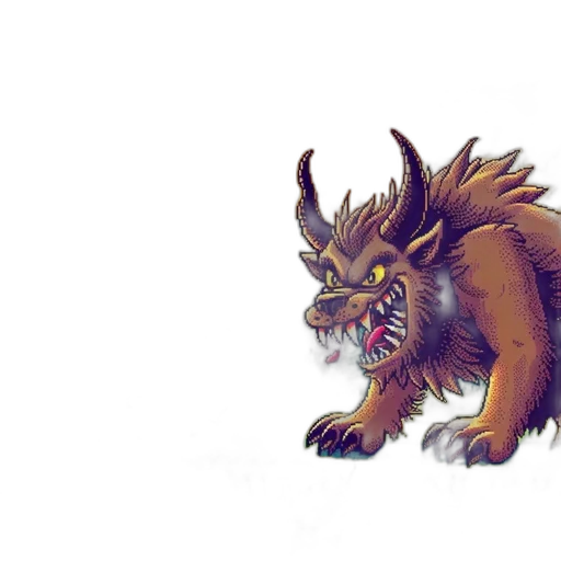 creature, animal, dragon, staff transparent PNG cut-out