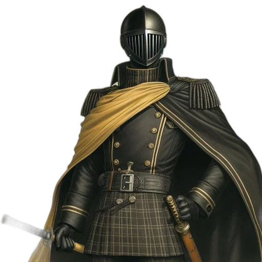 sword, staff, jacket, weapon transparent PNG cut-out