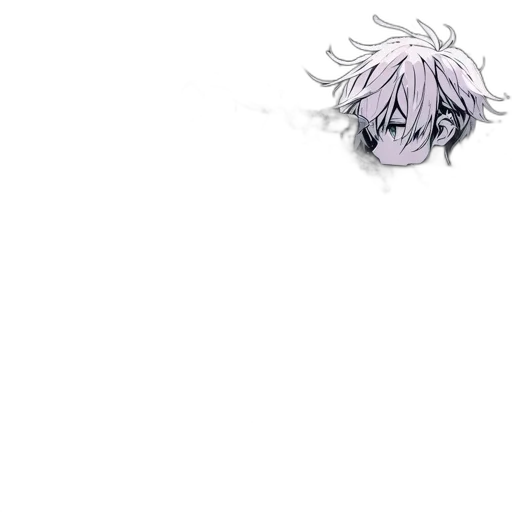 hair, mask, creature, weapon transparent PNG cut-out