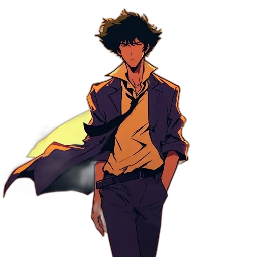 jacket, staff, concept art, anime transparent PNG cut-out