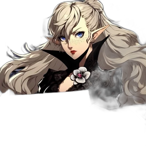 hair, staff, face, mask transparent PNG cut-out