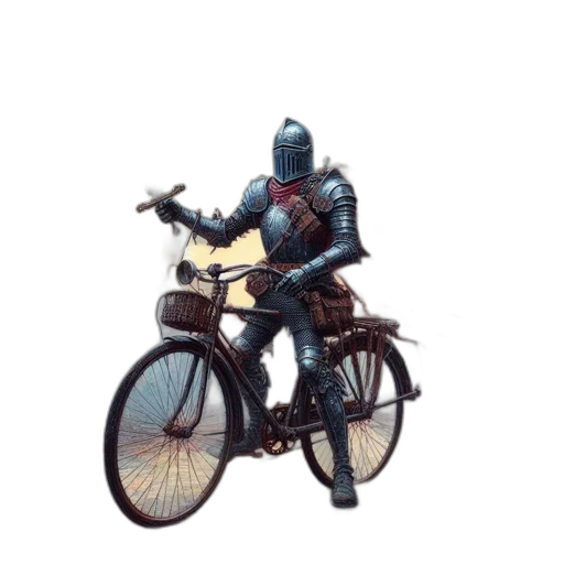 weapon, robot, jacket, sword transparent PNG cut-out