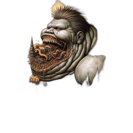 creature, mask, face, animal transparent PNG cut-out
