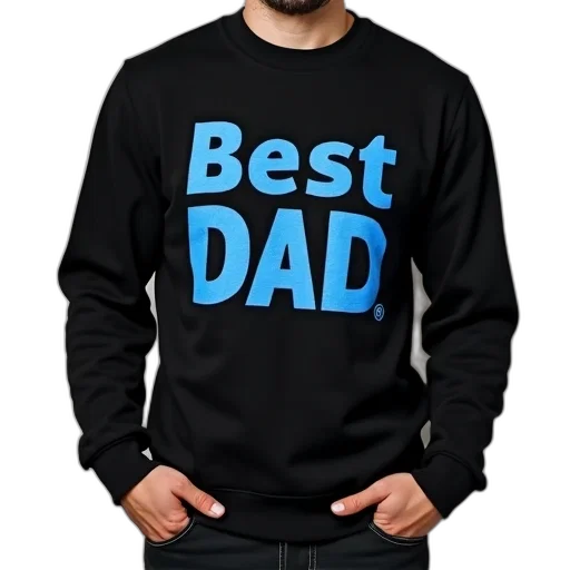 jacket, best, dad, sweatshirt transparent PNG cut-out
