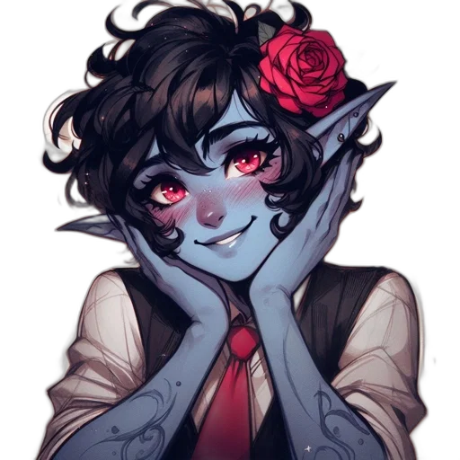 staff, face, fantasy art, pixel art transparent PNG cut-out