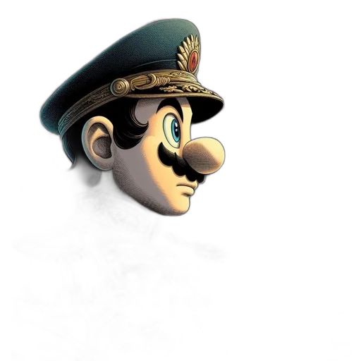 hat, mask, face, staff transparent PNG cut-out