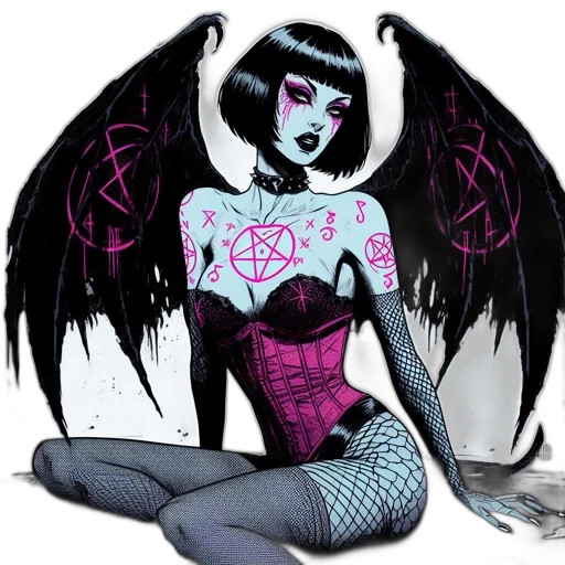 comic book art, concept art, cartoon, fantasy art transparent PNG cut-out