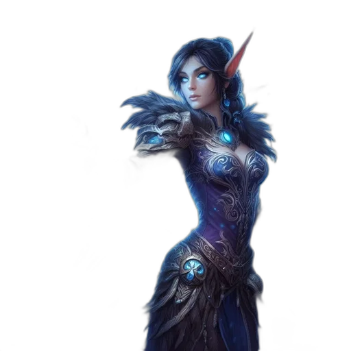 staff, dress, fantasy art, concept art transparent PNG cut-out