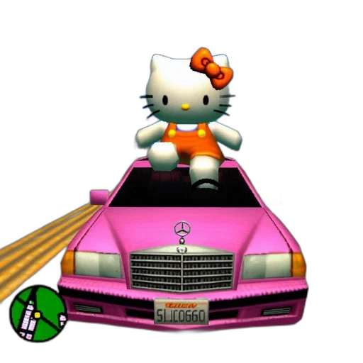 car, weapon, animal, staff transparent PNG cut-out
