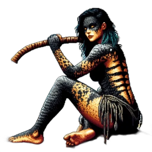 comic book art, fantasy art, concept art, pixel art transparent PNG cut-out
