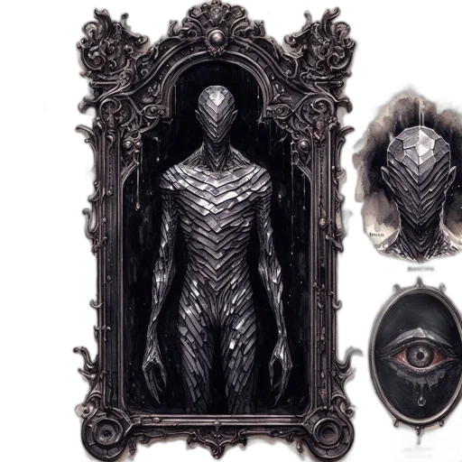 mask, creature, dress, face transparent PNG cut-out