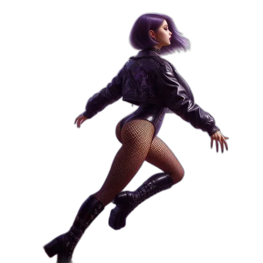 jacket, hat, concept art, 3d render transparent PNG cut-out