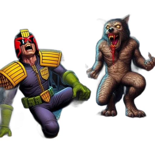 concept art, comic book art, pixel art, fantasy art transparent PNG cut-out