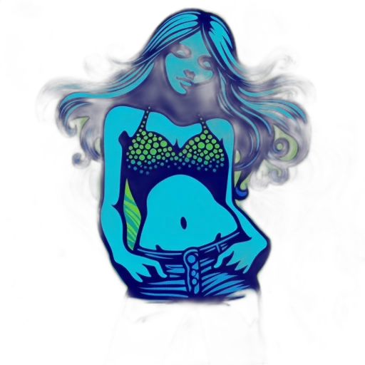 fantasy art, pixel art, concept art, vaporwave transparent PNG cut-out