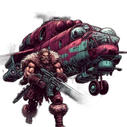weapon, concept art, comic book art, fantasy art transparent PNG cut-out