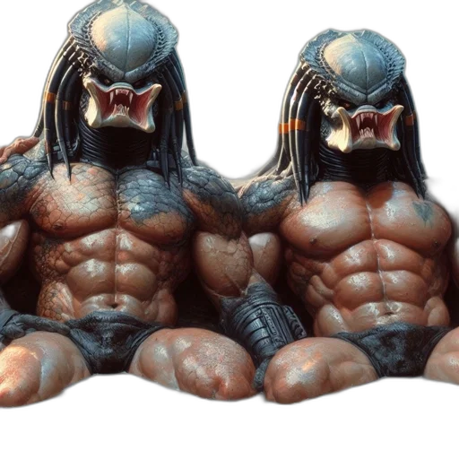 creature, animal, concept art, 3d render transparent PNG cut-out