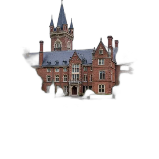 building, staff, crown, umbrella transparent PNG cut-out