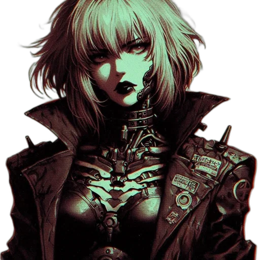 jacket, face, weapon, mask transparent PNG cut-out