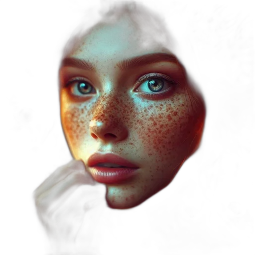 face, mask, robot, creature transparent PNG cut-out