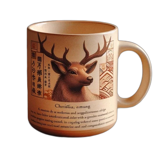 photorealistic, artistic, ceramic, mug transparent PNG cut-out
