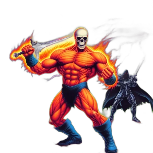 concept art, comic book art, pixel art, fantasy art transparent PNG cut-out