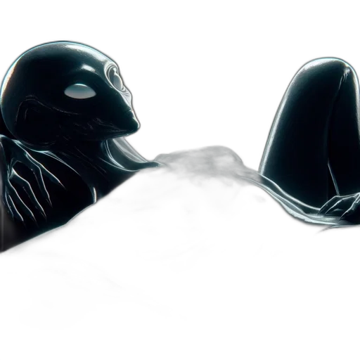 mask, creature, face, robot transparent PNG cut-out