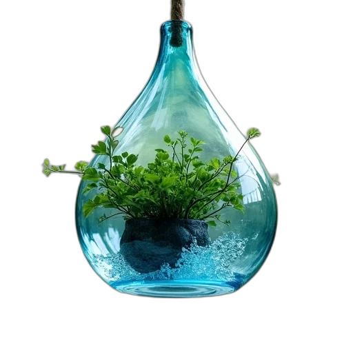 bottle, 3d render, photorealistic, concept art transparent PNG cut-out